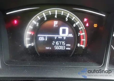 2016 Honda Civic Lx z USA, uszkodzony, nr VIN 19XFC2F58GE042661